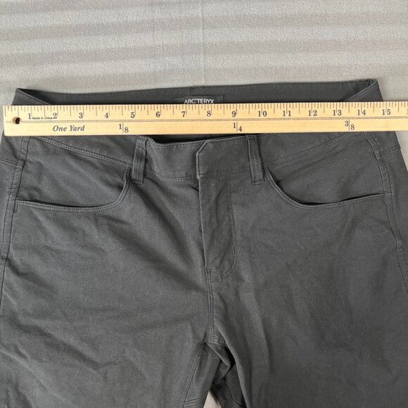 Arc'teryx Pants Womens 6 Black Softshell Hiking Walking Casual Stretch Outdoor - Picture 8 of 11